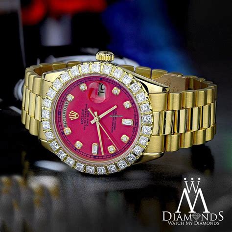 womens rolex red face|red face Rolex for sale.